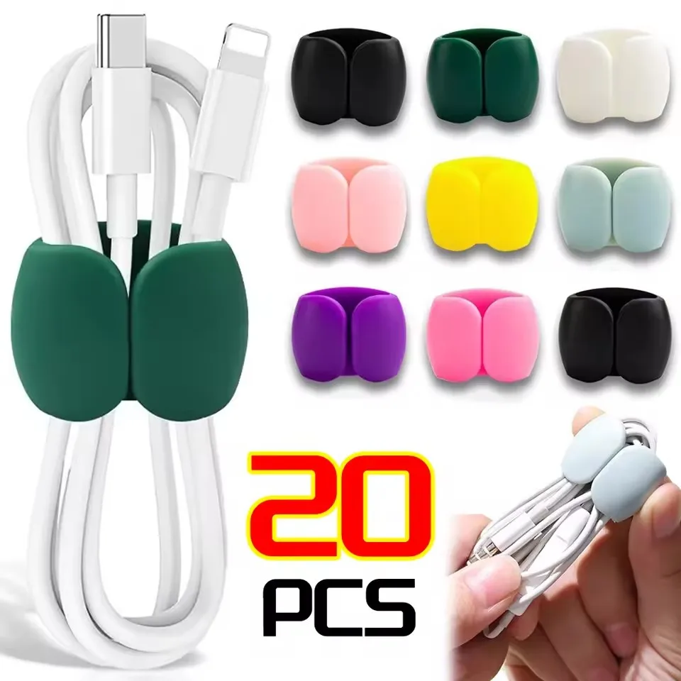 Cable Management Sleeve - 10/5/1PCS Organizzatore di Cavi Multifunzione, Supporto