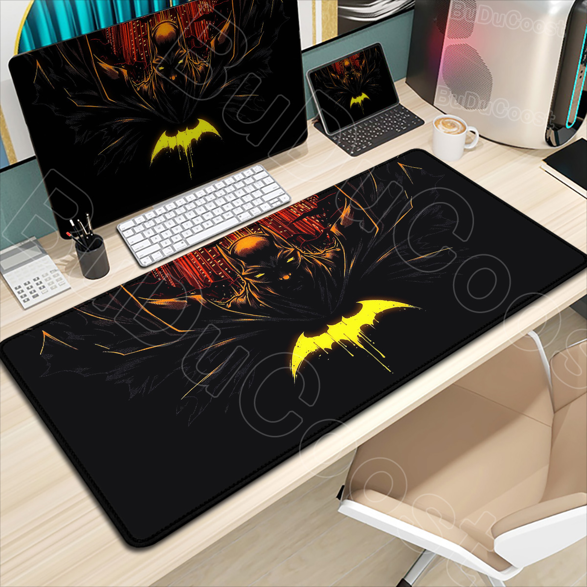 Pc Gaming Sultan - B-Batman Mouse Pad HD Grande Gaming