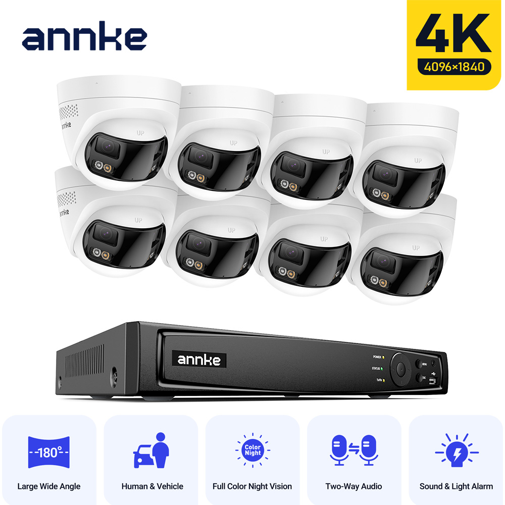Webcam 4K - ANNKE Sistema di telecamere di videosorveglianza