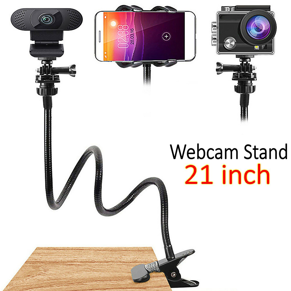 Webcam 4K - Supporto per Webcam con Porta Telefono