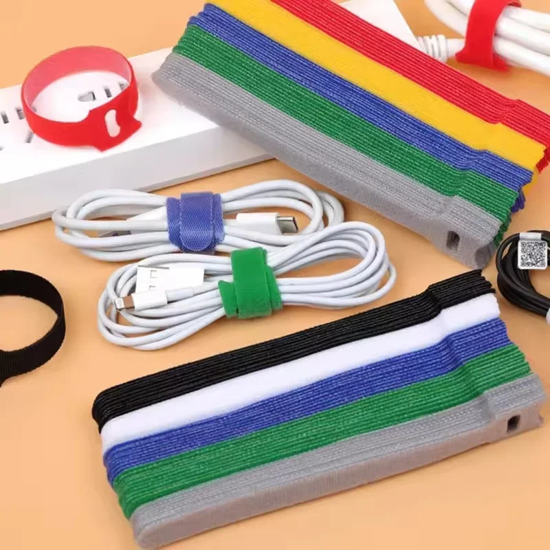 Cable Management Sleeve - 10/30/50 Pezzi Organizzatore per Cavi USB,