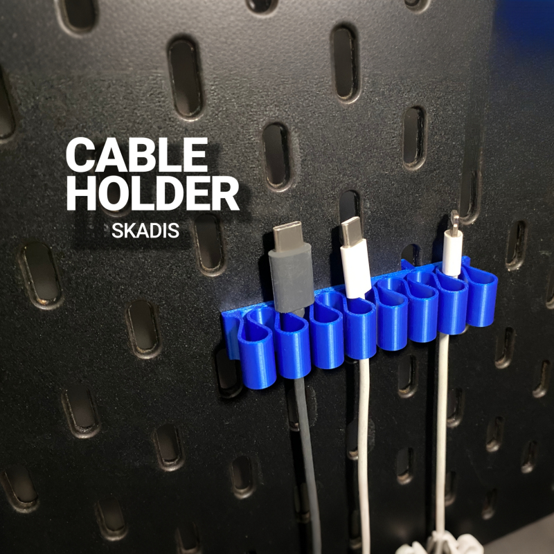Cable Management Sleeve - Clip Organizzatore Cavi per Pannello Forato,