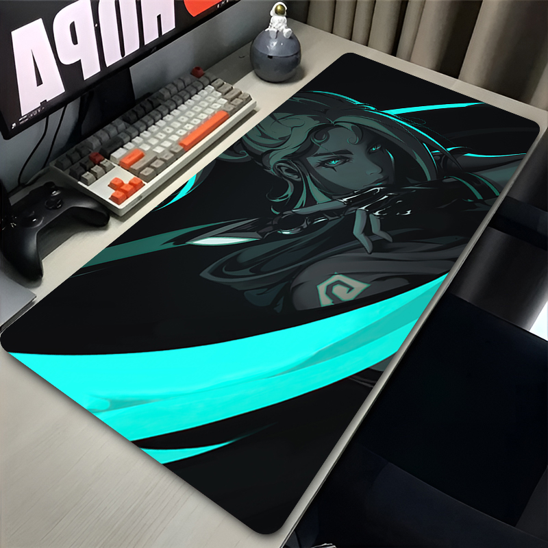 Pc Gaming Custom - Tappetino per Mouse XXL Valorant Jett,