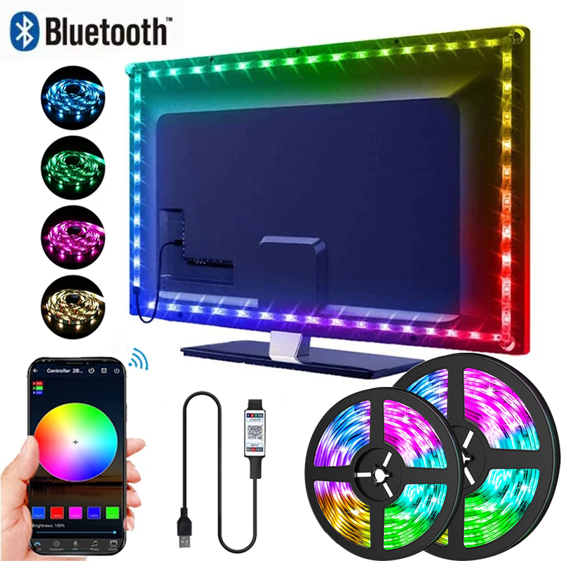 Pc Gaming On Tv - Striscia LED RGB 5050 con Controllo