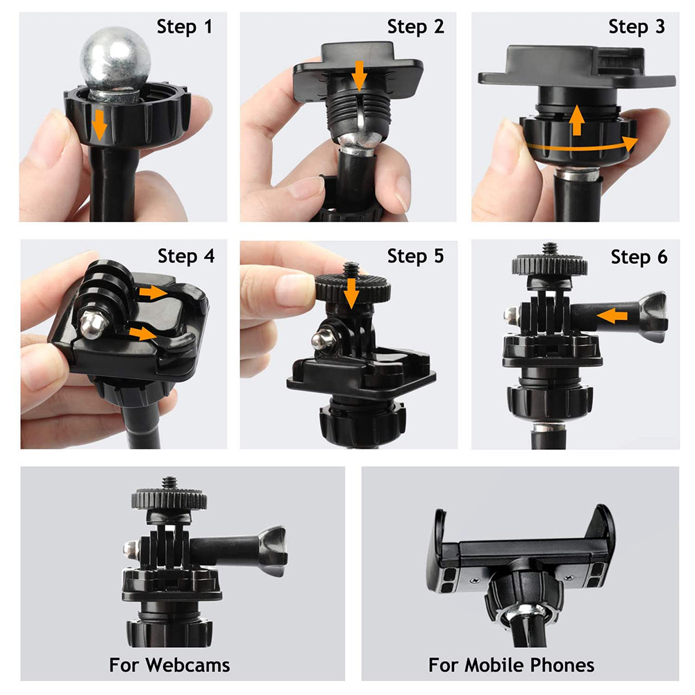 Supporto flessibile per webcam - Webcam 4K recensione e prezzo