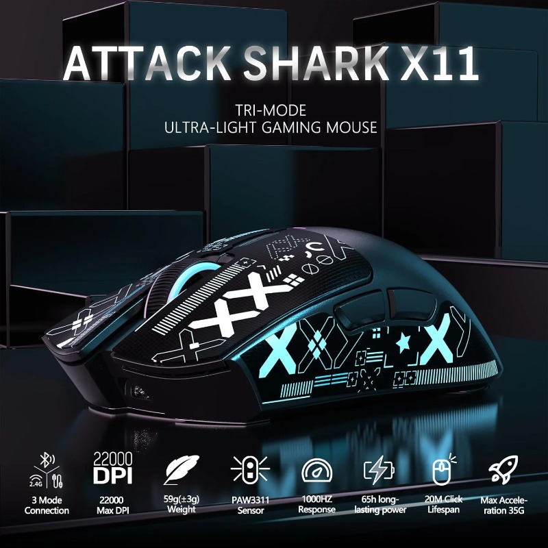Mouse da Gaming Wireless ATTAC - Pc Gaming Sultan recensione e prezzo