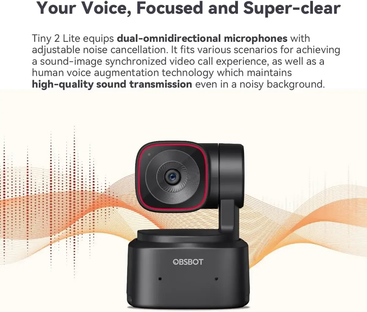 Tiny 2 Lite Webcam PTZ 4K con  - Webcam 4K recensione e prezzo
