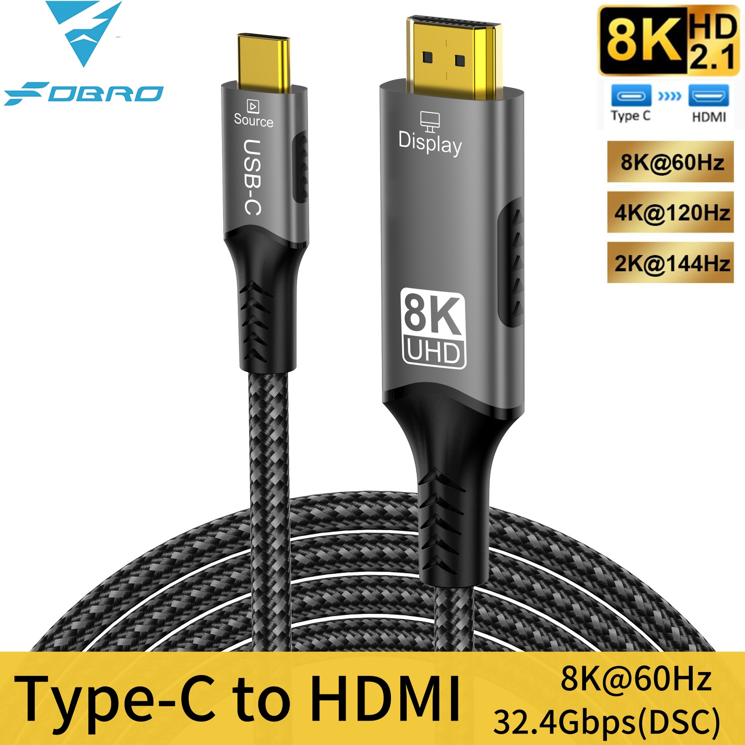 Cavo 8K da tipo C a HDMI 2.1 3 - Pc Zotac Gaming recensione e prezzo