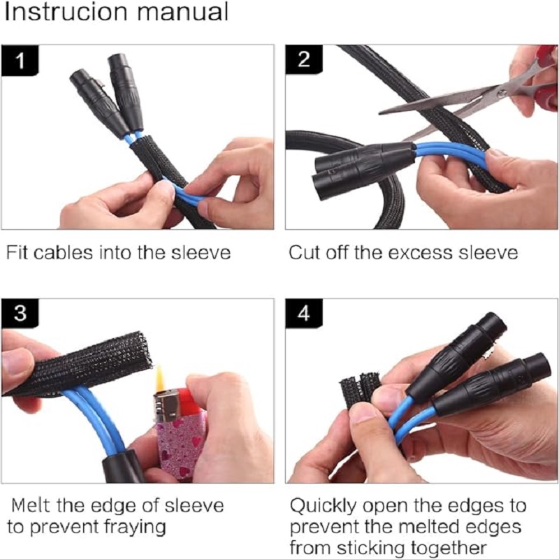 Set di organizer per cavi da 1 - Cable Management Sleeve recensione e prezzo