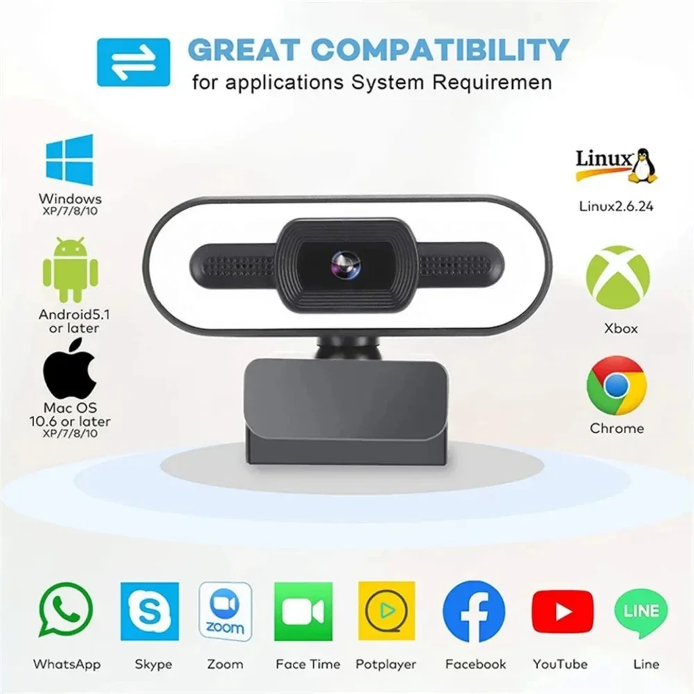 Webcam portatile Full HD 1080P - Webcam 4K recensione e prezzo